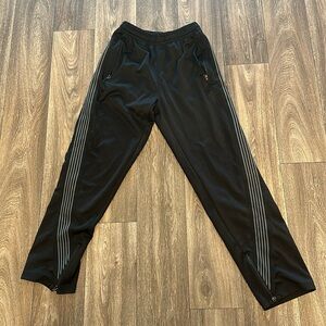 GV Gallery black wide leg track pants